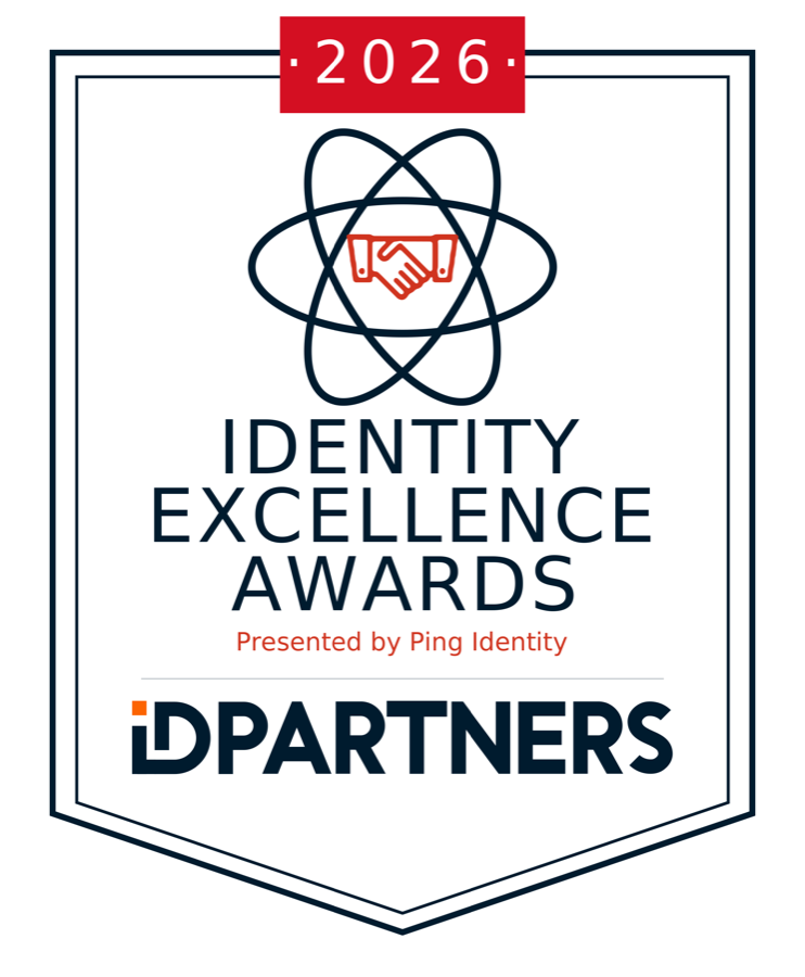 Ping Identity Excellence Awards 2026, presented to ID Partners